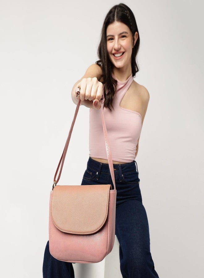 Fastrack Textured Sling Bag for Women, Girls & Ladies | Stylish Trendy Sling Bag | Sling for Casual Carry - Image 2